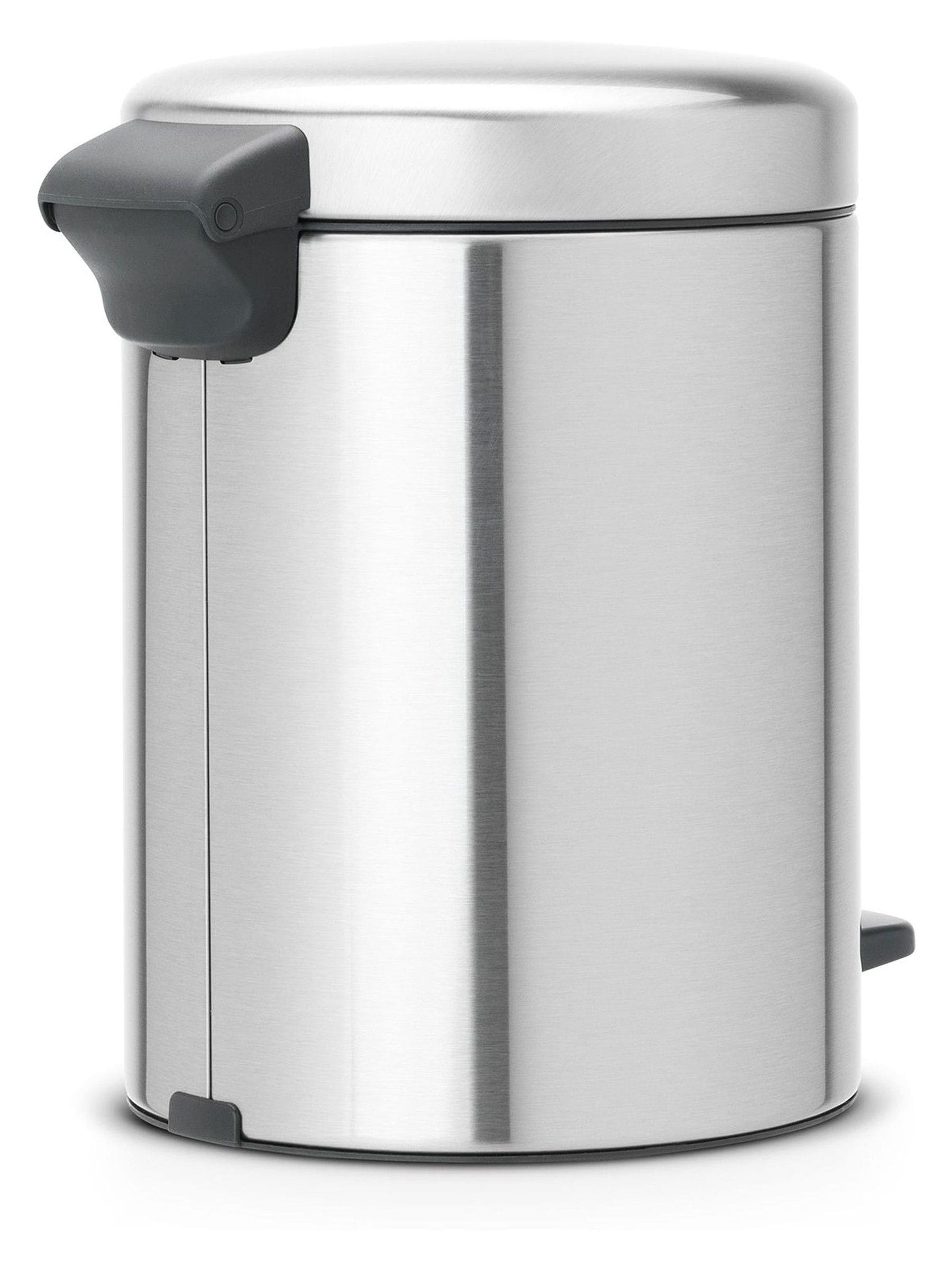 Brabantia Matt Steel Fingerprint Proof NewIcon pedal bin 5L - British product