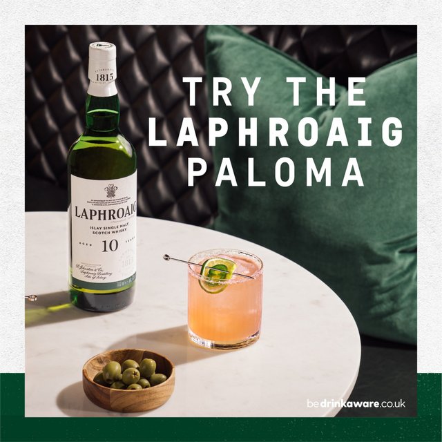 Laphroaig 10 Year Old Islay Single Malt Scotch Whisky   70cl GOODS M&S   