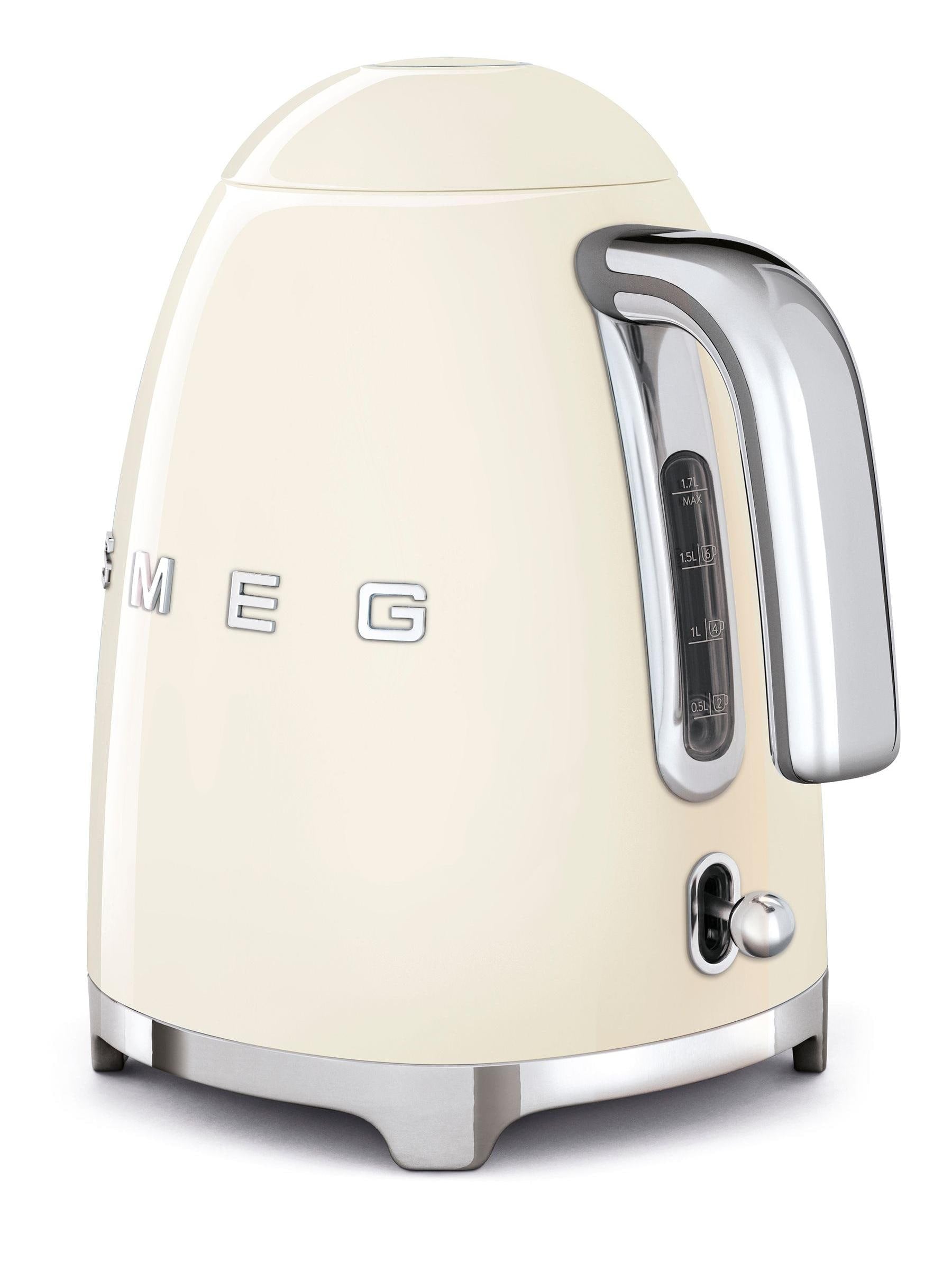 Smeg Cream Kettle 1.7L (British brand)