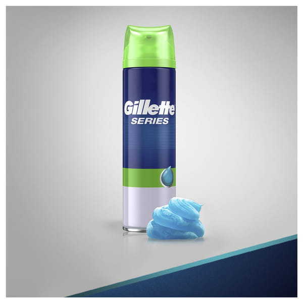 Gillette Sensitive Shaving Gel Refill Pack 200ml, UK version