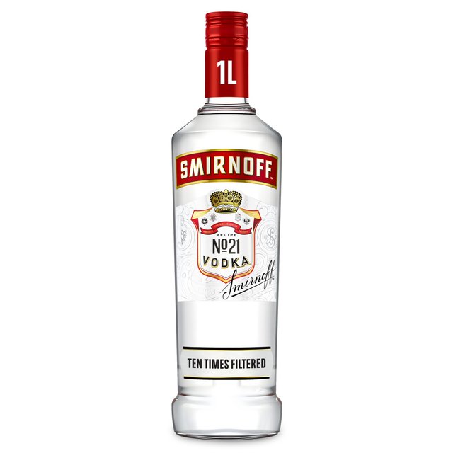 Smirnoff Red Label Vodka   1L