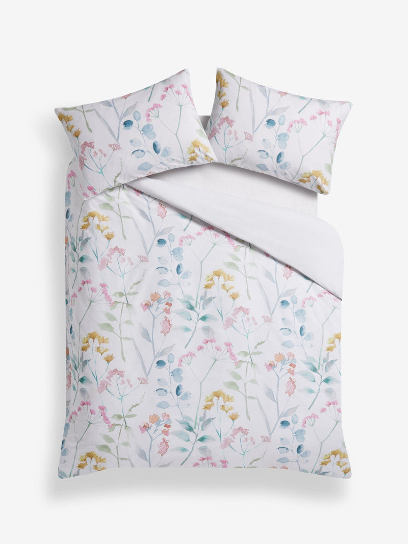 Pastel Isla floral duvet cover set, imported from the UK