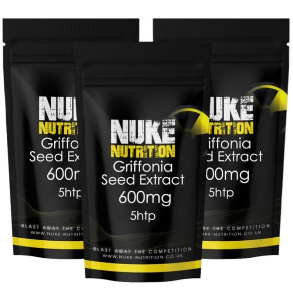 Nuke Nutrition Griffonia Seed Extract 5HTP 600mg - 180ct GOODS Superdrug   