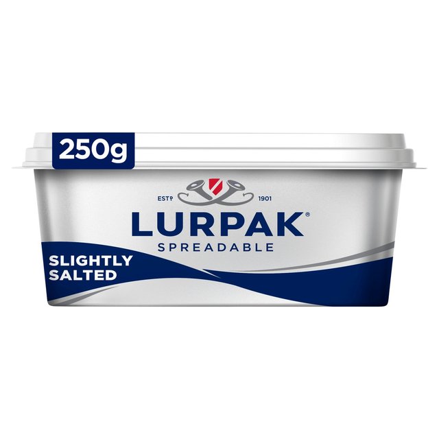 Lurpak Slightly Salted Spreadable Butter   250g