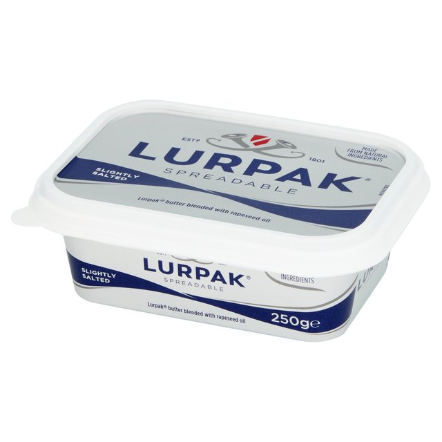 Lurpak Slightly Salted Spreadable Butter   250g GOODS M&S   