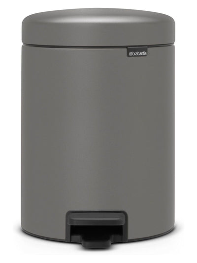 Brabantia Mineral Concrete Grey NewIcon 5L Tretmülleimer
