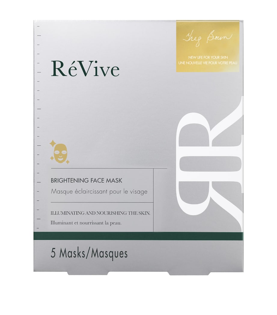 RéVive brightening face mask pack of 5, imported from the UK