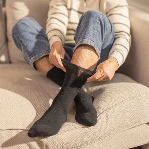 Gentle Grip mens thermal socks 3 pack crew, UK version