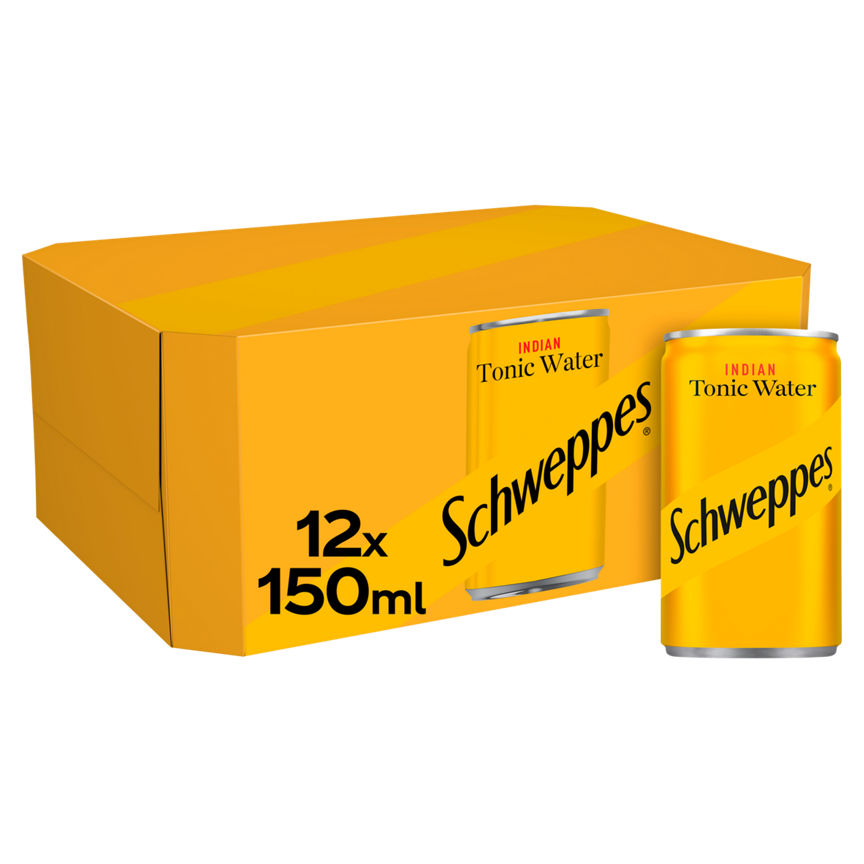 Schweppes Tonic Water Mini Cans