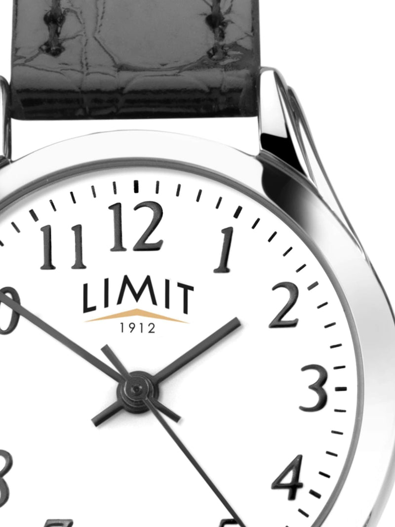 Limit Black Classic Easy Reader watch, UK version