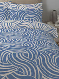 Copenhagen Home Blue Sofia duvet cover set - British product