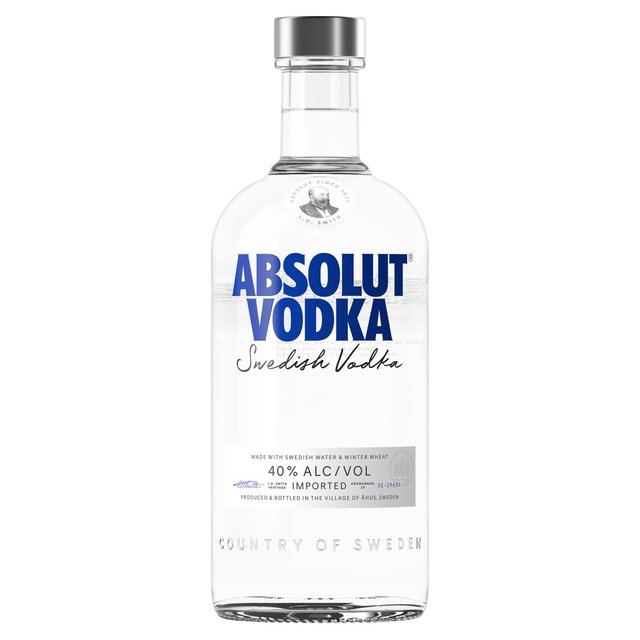 Absolut Blue Original Swedish Vodka   70cl GOODS M&S   