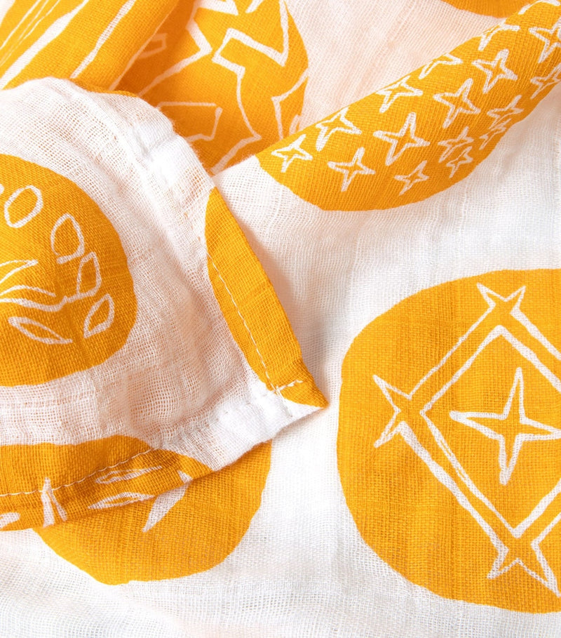Sourhouse bread blanket golden loaf print 86cm (British brand)