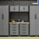 Hilka Professional 24 Gauge Steel 7 Piece Modular Cabinet Set GOODS Costco UK