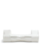 HYOUMANKIND Back Sleep Pillow with Silk Pillowcase 32cm x 57cm, UK version