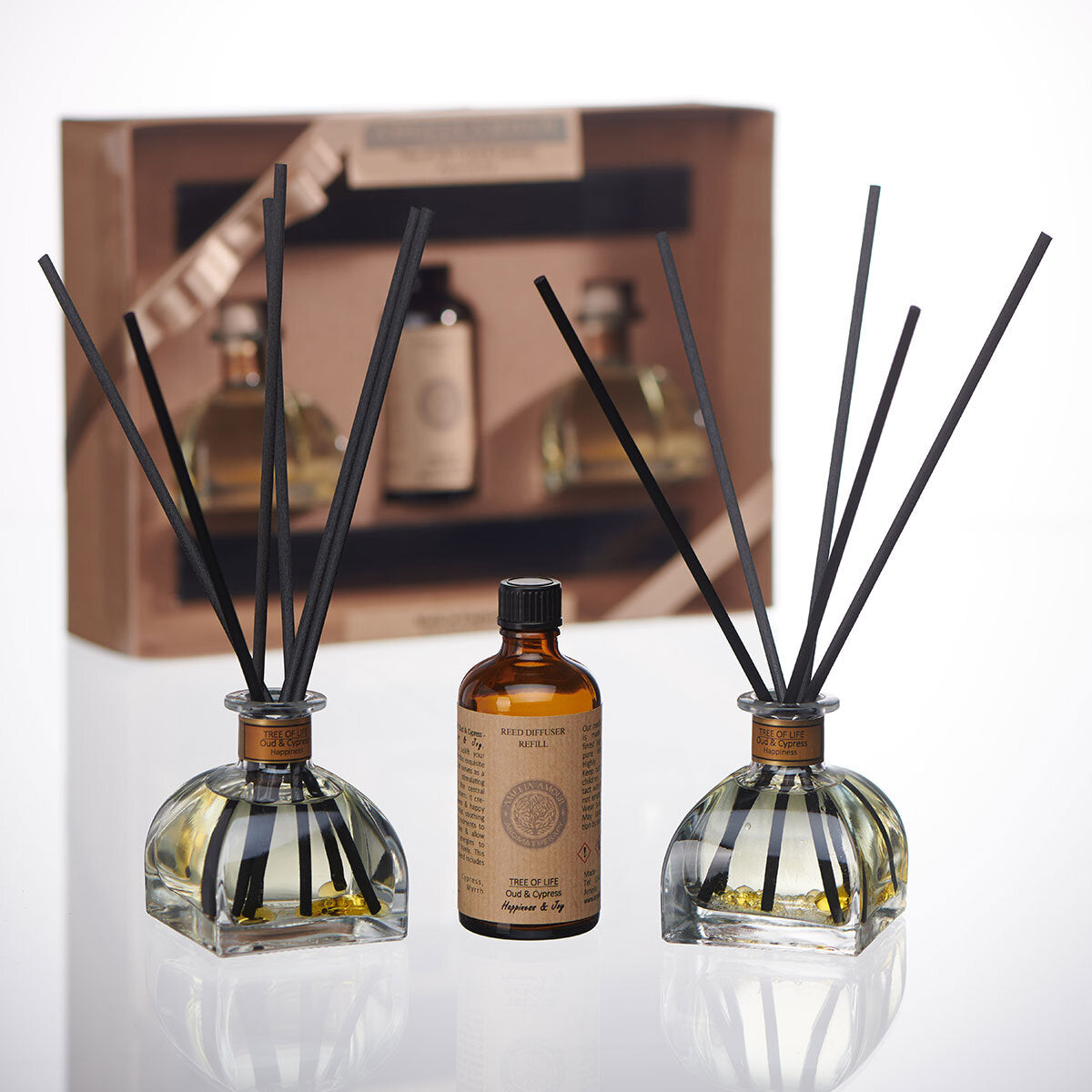 Amelia Amour reed diffuser gift set 2x100ml - British product