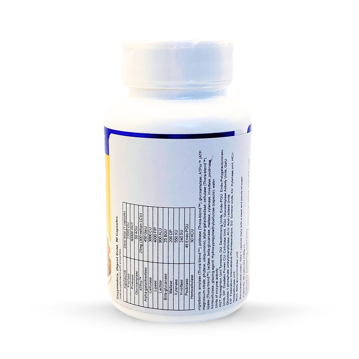 Enzymedica Digest Gold digestive enzyme supplement 90 capsules, UK version