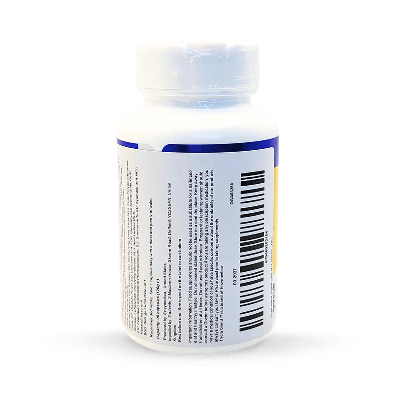 Enzymedica Digest Gold digestive enzyme supplement 90 capsules, UK version