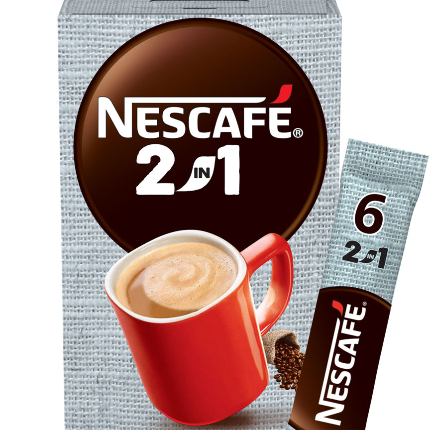 Nescafe 2in1 6 x 9g (54g)