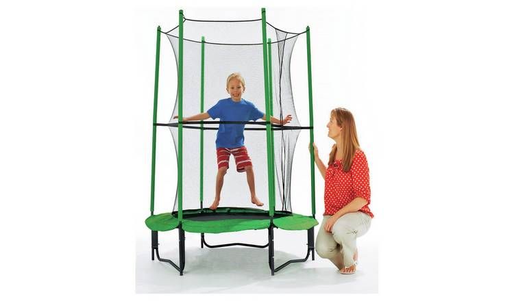 Chad Valley My First 4ft Outdoor Kids Trampoline & Enclosure GOODS Argos