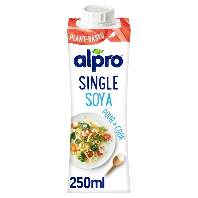 Alpro Soya Long Life Alternative to Single Cream   250ml GOODS M&S   