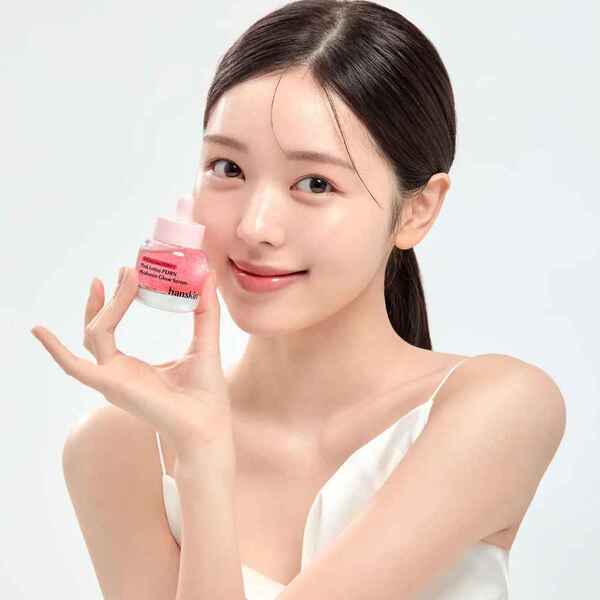 Hanskin Pink Lotus PDRN Hyaluron Glow serum 30ml, UK version