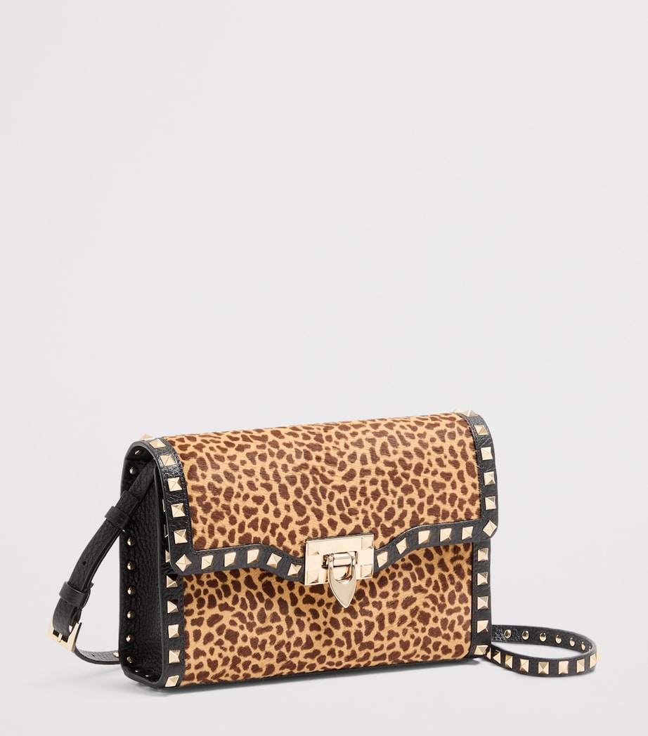Valentino Garavani small leather rockstud shoulder bag (British brand)