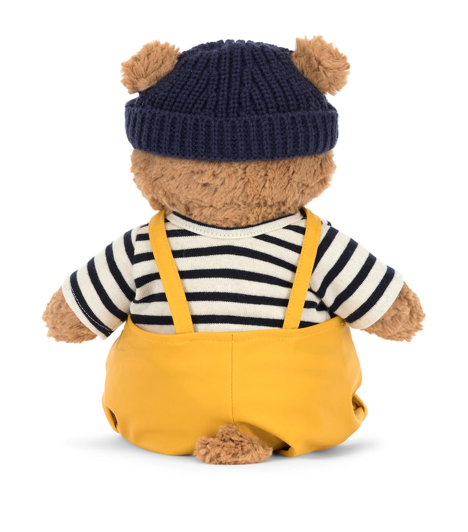 Jellycat Seafarer Bartholomew Bear 26cm plush teddy - British product