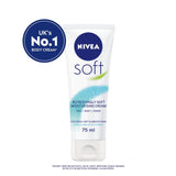 NIVEA Soft Moisturiser Cream for Face Hands & Body   75ml GOODS M&S   