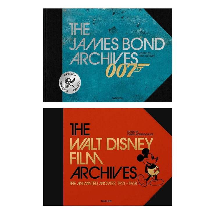 Taschen XXL Archives hardback book James Bond Walt Disney, UK version
