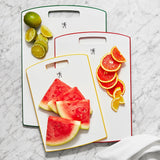 Henckels 3-piece cutting board set in grey and white (British brand)