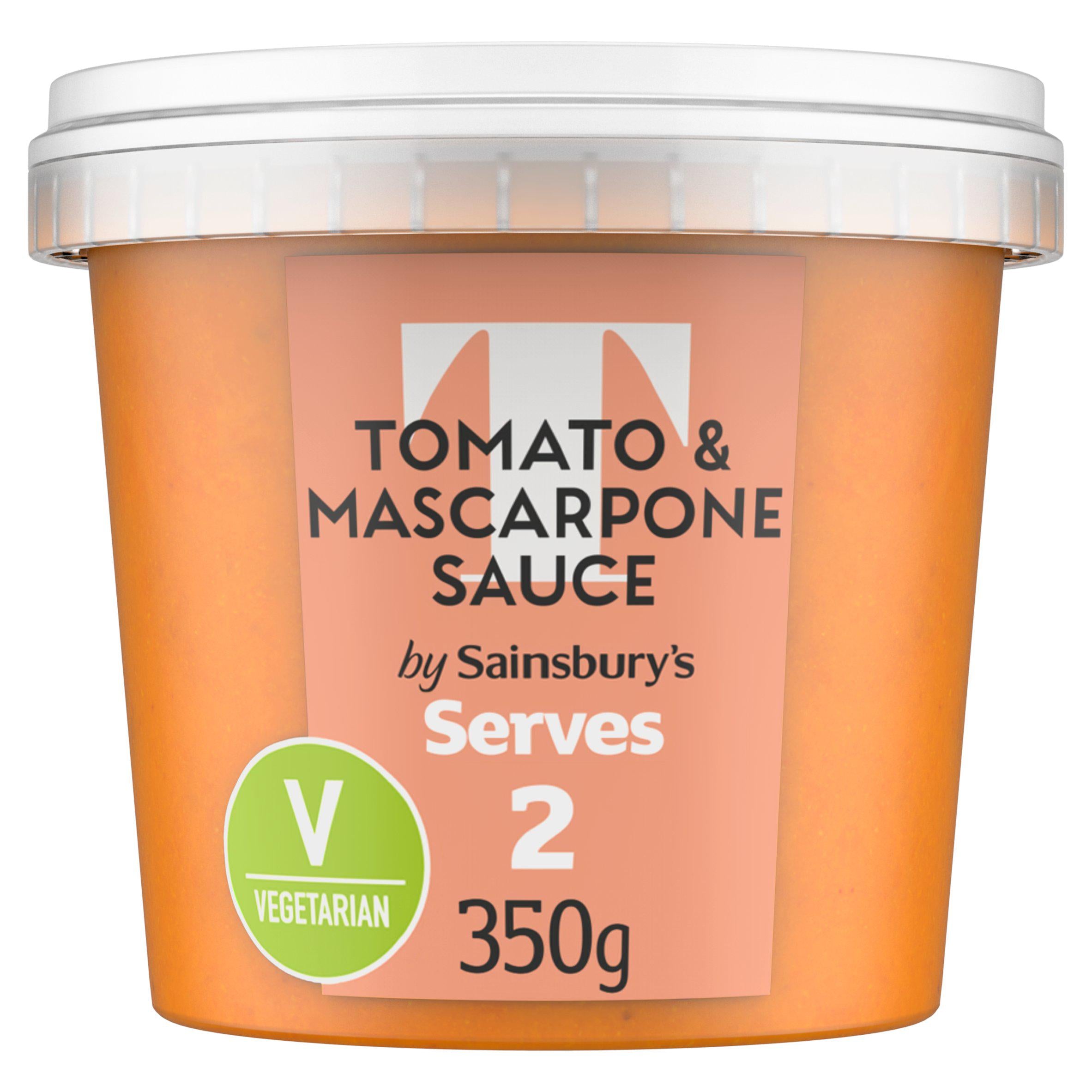 Sainsbury's Tomato & Mascarpone Sauce 350g (Serves 2) GOODS Sainsburys   