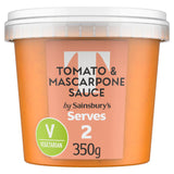 Sainsbury's Tomato & Mascarpone Sauce 350g (Serves 2) GOODS Sainsburys   