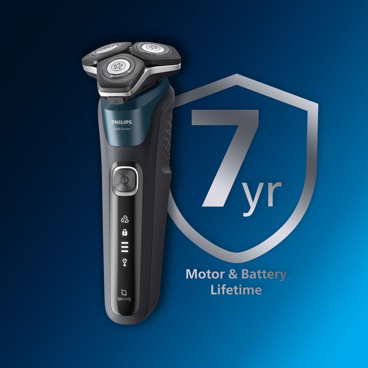 Philips Series 5000 wet dry electric shaver, UK version