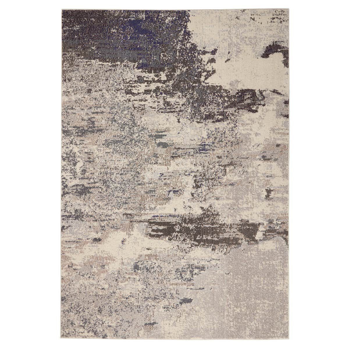 Celestial Ivory Grey Rug in 4 Sizes GOODS Costco UK