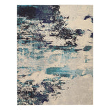 Celestial Ivory Blue Rug in 4 Sizes GOODS Costco UK