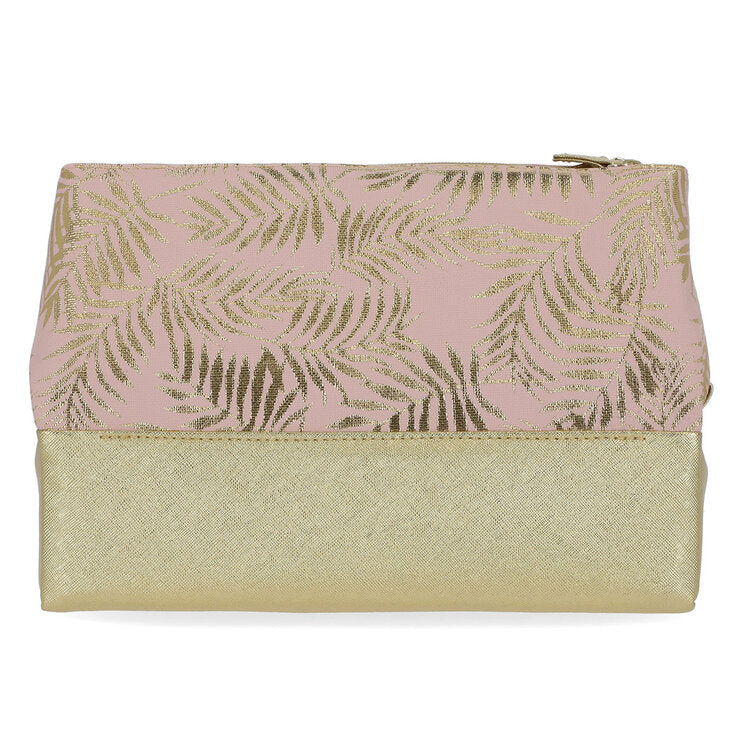 Tahari cosmetic bag with three sections (British brand)