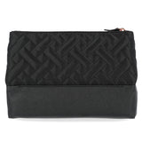 Tahari cosmetic bag with three sections (British brand)