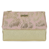 Tahari cosmetic bag with three sections (British brand)