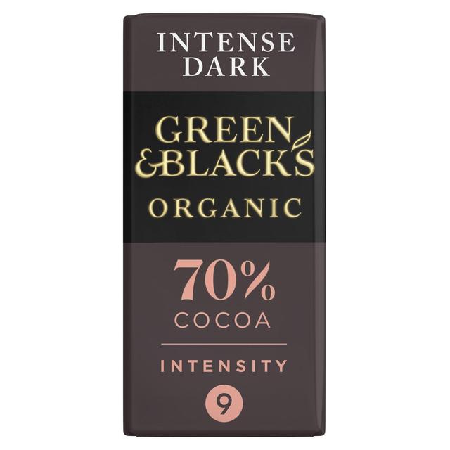 Green & Black's 70% Organic Dark Chocolate Bar   90g