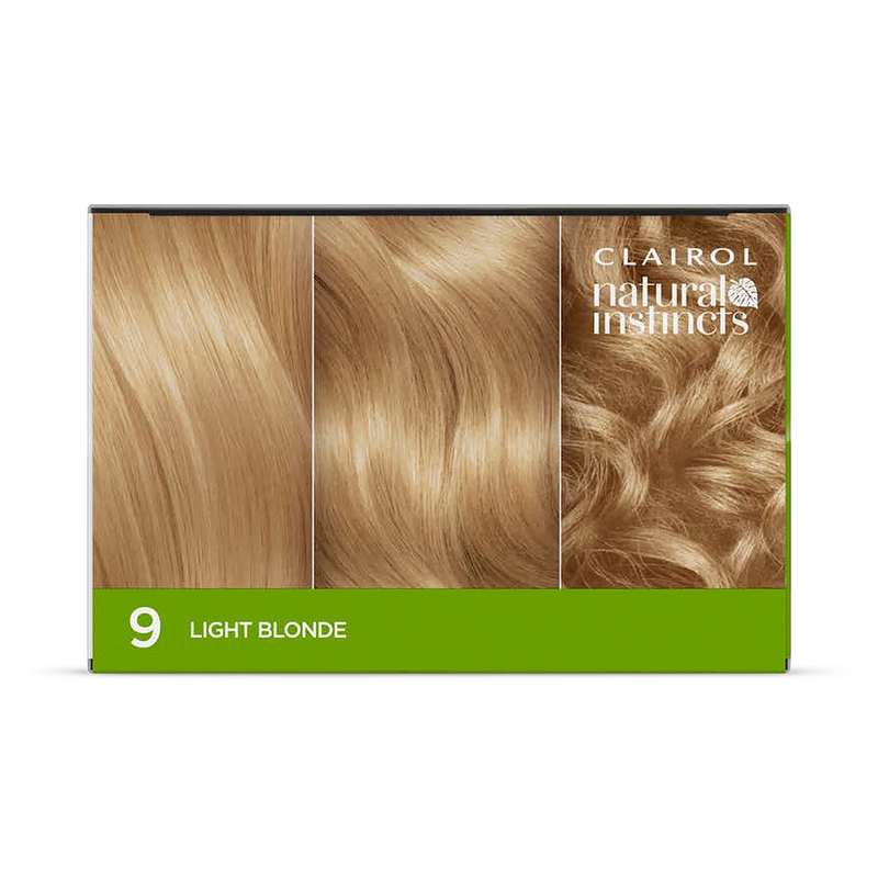 Clairol hair colour Light Blonde 9, imported from the UK