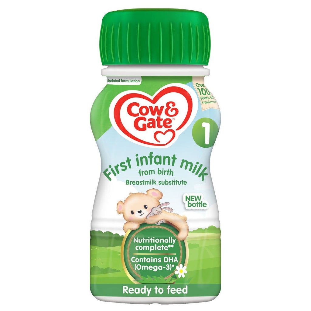 Cow & Gate 1st Milk Ready To Drink, 12 x 200ml