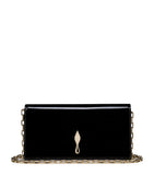 Bettina Patent Leather Clutch Bag
