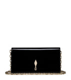 Christian Louboutin Bettina patent leather clutch bag (British brand)