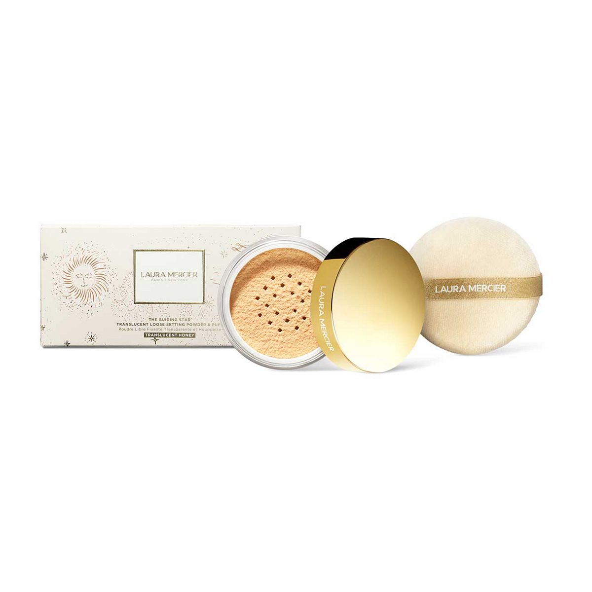 Laura Mercier The Guiding Star Translucent Loose Setting Powder & Puff - Honey GOODS Boots   