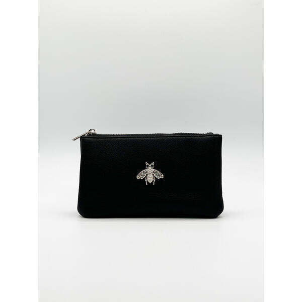 SVNX crossbody bag black with bee embellishment one size - British product