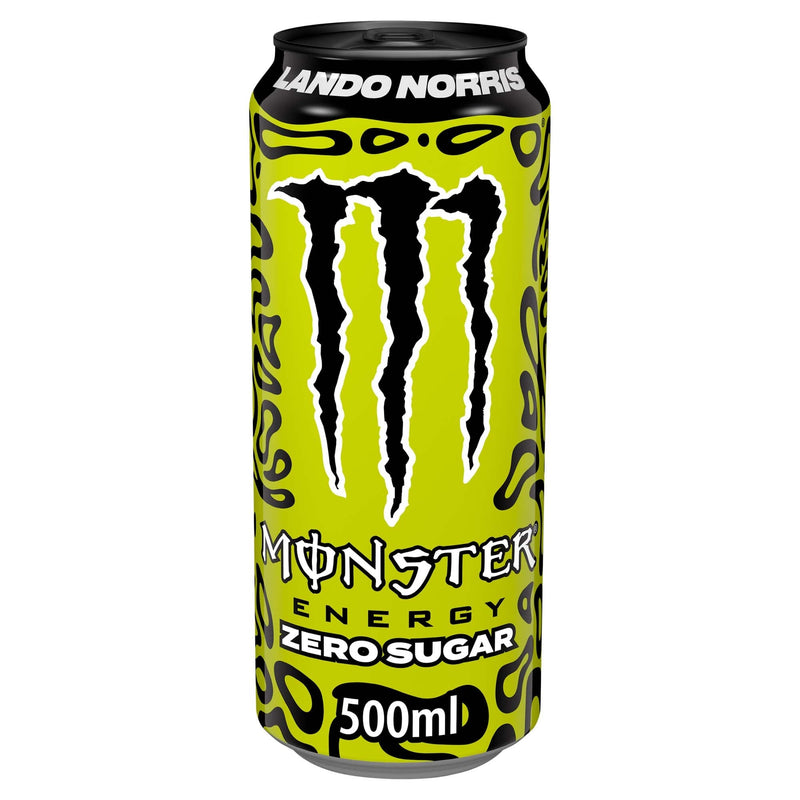 Monster Energy Zero Sugar Lando Norris 12 x 500ml, imported from the UK