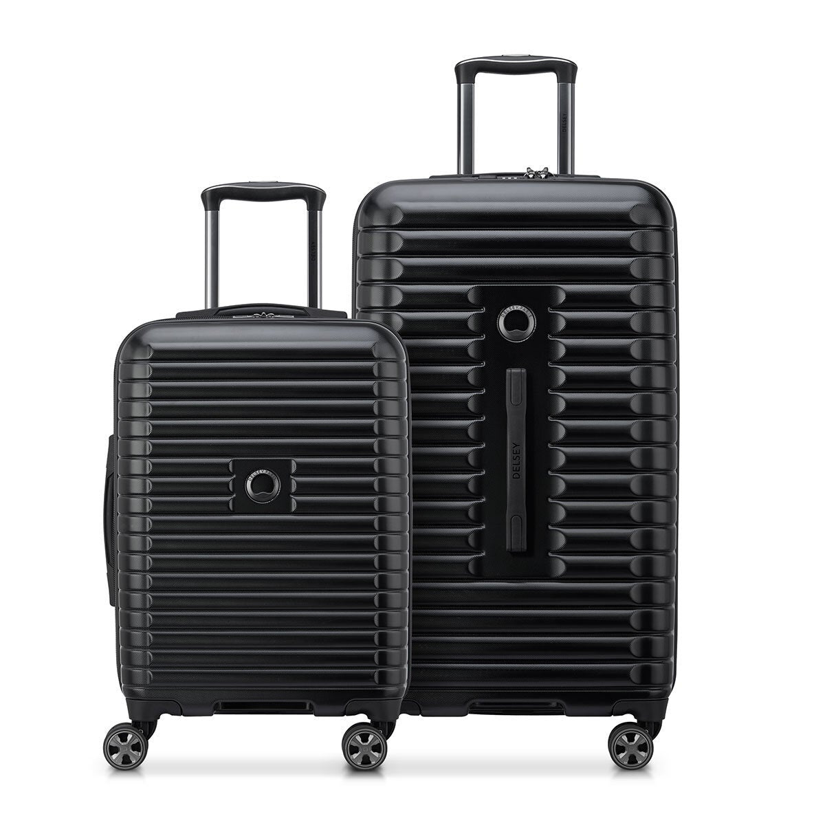 Delsey 2 Piece Hardside Trunk Set Luggage in 2 Colours