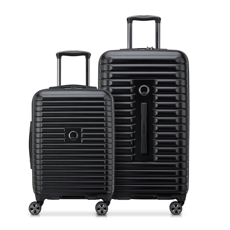 Delsey 2 Piece Hardside Trunk Set Luggage in 2 Colours