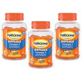 HalibOrange Omega-3 orange flavour multivitamin softies 3 x 60 count, UK version